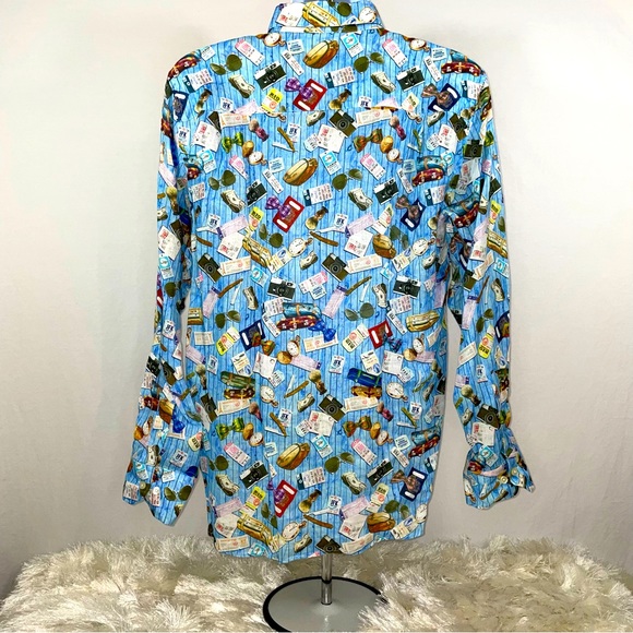 Michael’s 100% Linen Men’s Shirt. Size Medium. NWT. - Picture 7 of 12